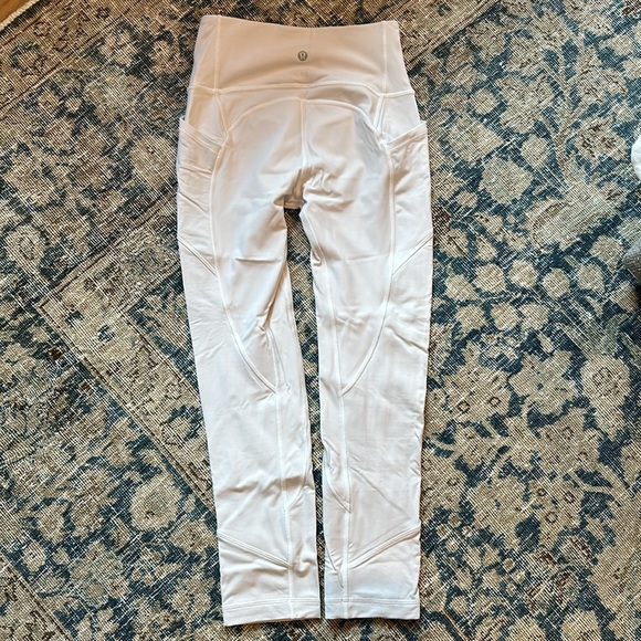 Lululemon white running crop - Picture 3 of 4